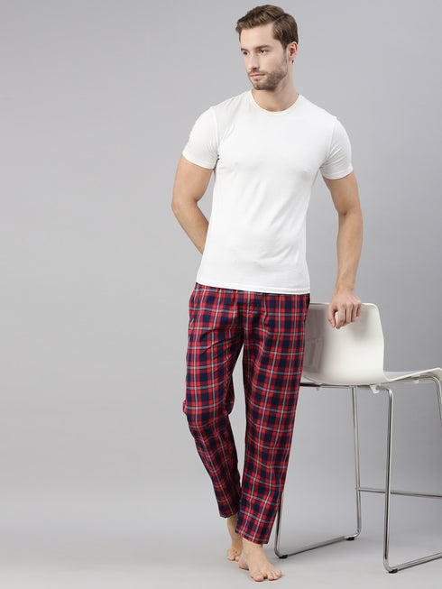 Red Checks Lounge Pant